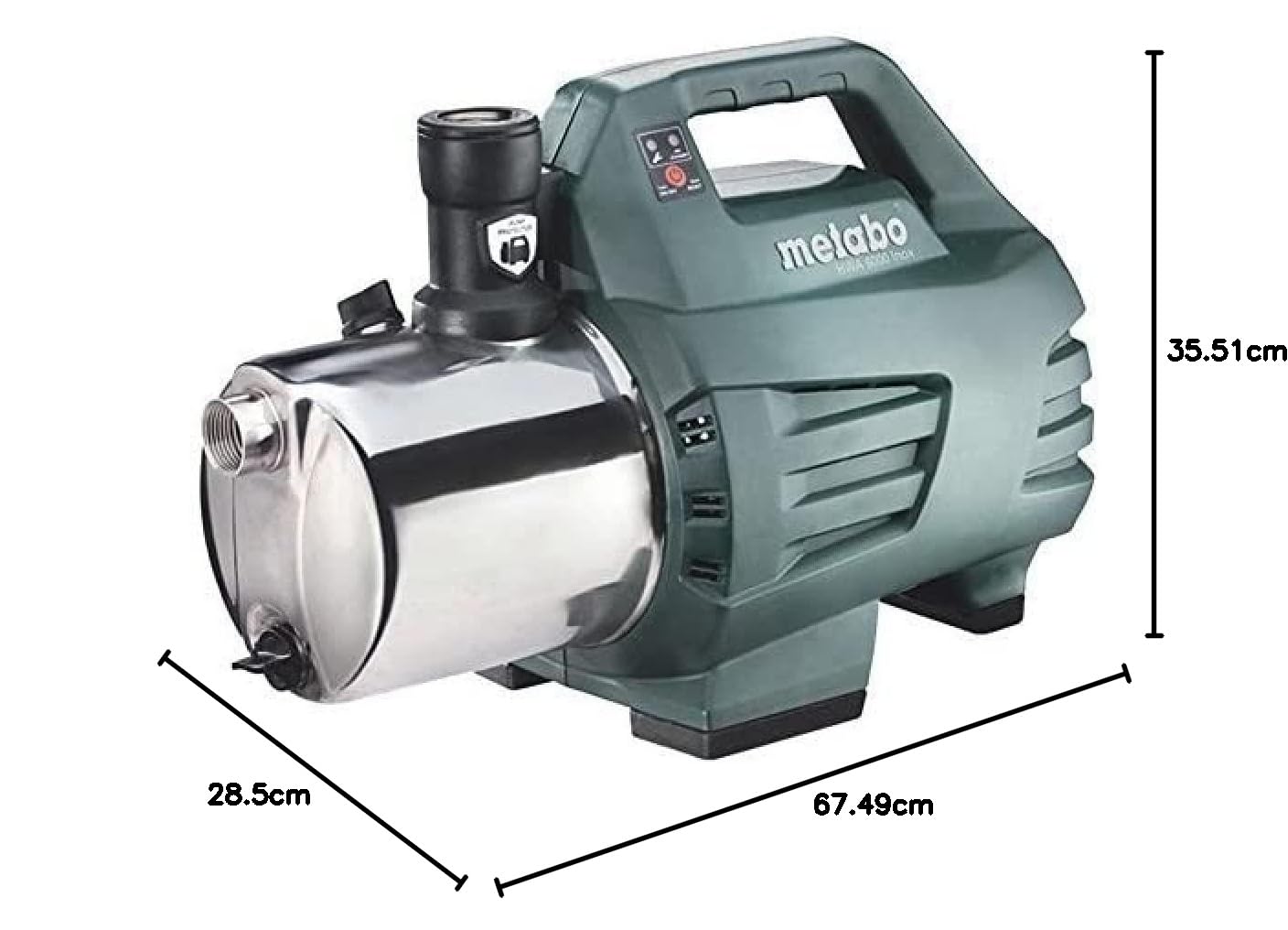 Metabo HWA 6000 Inox - Pompa per l'installazione di acqua sanitaria