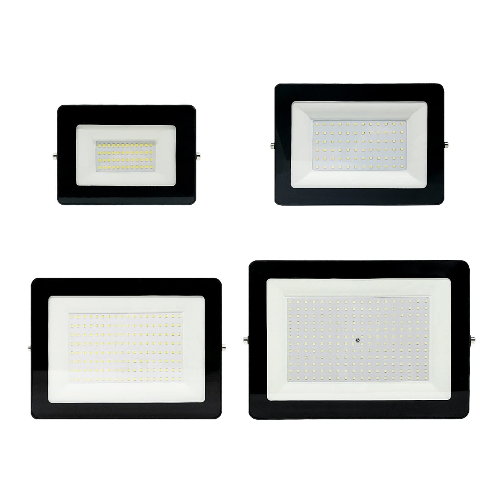 Światła bezpieczeństwa Zewnętrzne światło halogenowe LED 300 W 200 W 100 W 50 W Reflektor zewnętrzny Reflektor Wodoodporny reflektor IP66 Foco Oświetlenie zewnętrzne Led do ogrodu, podwórka, garażu,