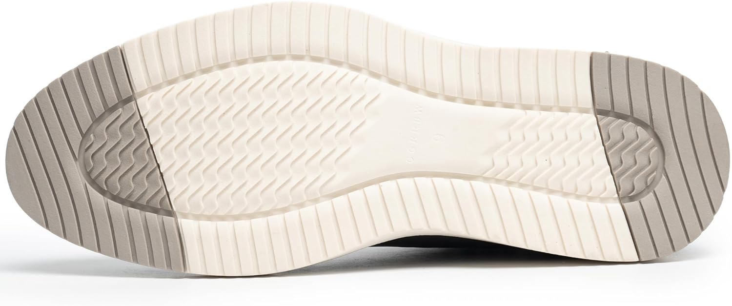 CGRRBW Men's Classic Dress Casual Chukka Boots Mid Top Sneakers Moc-Toe - Image 5