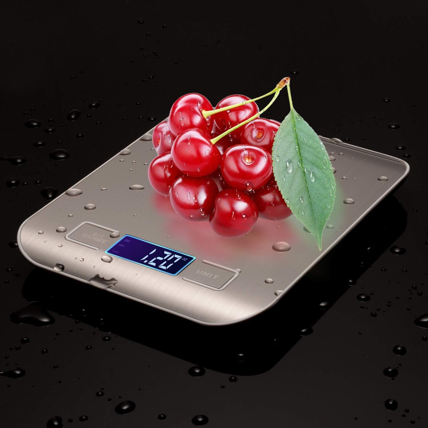 Digital-Kitchen-Scale-Food-Multifunction Digital Food Scale Kitchen Food Scale Digital Weight Grams Cook Scale Kitchen Scale with Tare Function With 4 Conversion Units Food Scale (With 2 Batteries)