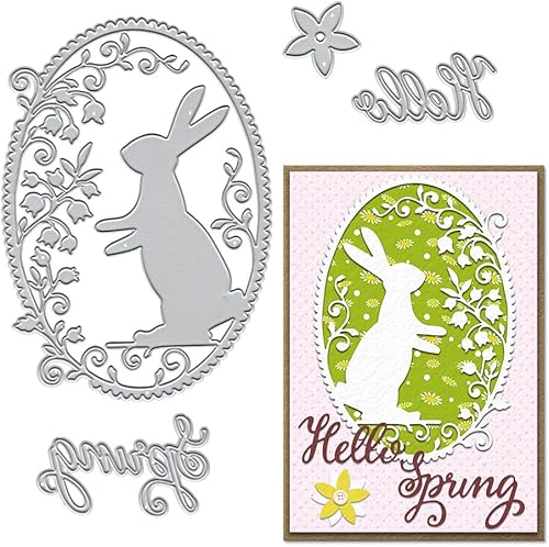 Miniatura 6 de Troqueles de corte de metal de cruz de Pascua para suministros de fabricación de tarjetas, espinas religiosas, anillos troquelados, herramienta de