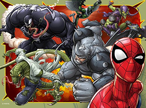 Ravensburger Marvel Spider-Man 4-in-a-Box Jigsaw Puzzles for Kids Age 3+ – 12/16/20/24 Piece Puzzle Set, Preschool Activity Toy, Birthday Gift for Boys & Girls - Image 6