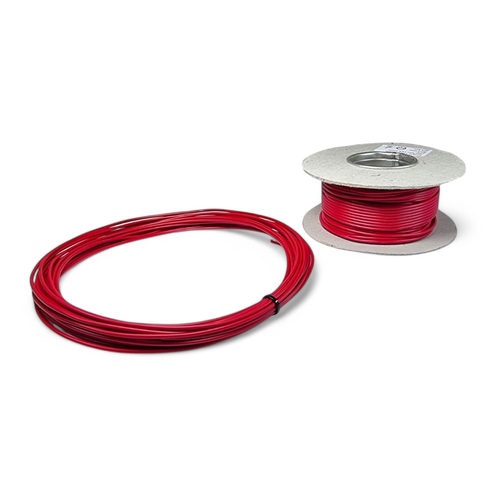 42 Amp 4mm² Single Core Cable 12v 24v Thin Wall Stranded Copper Wire (Red - 10 Metre Coil)