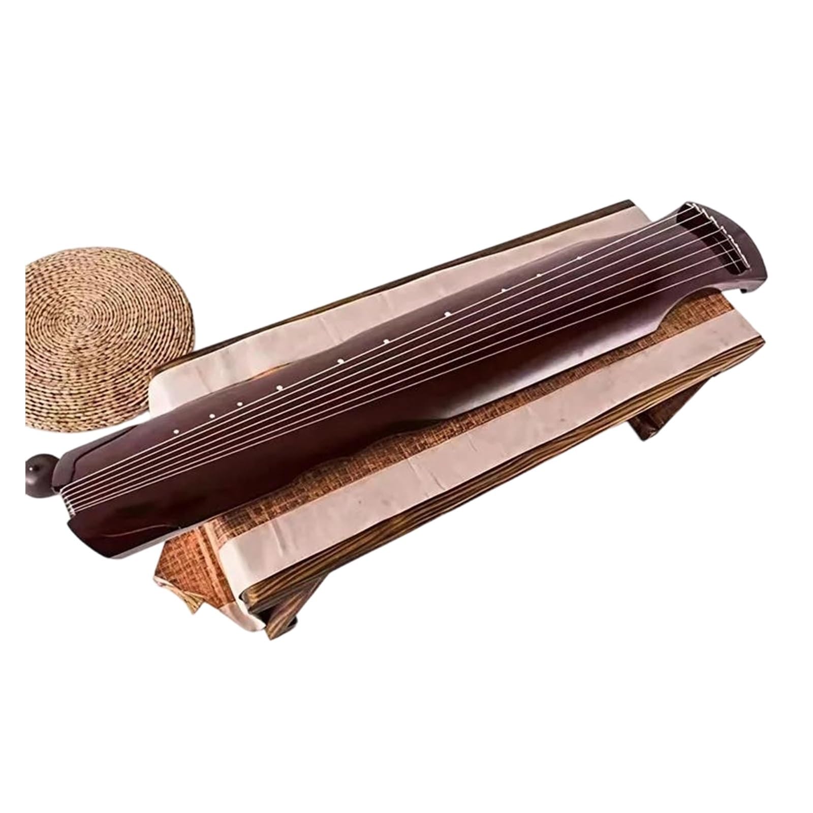 Guqin 120 Cm Tradycyjny Instrument Siedmiostrunowy Dla Początkujących Dorosłych Tradycyjny Guqin