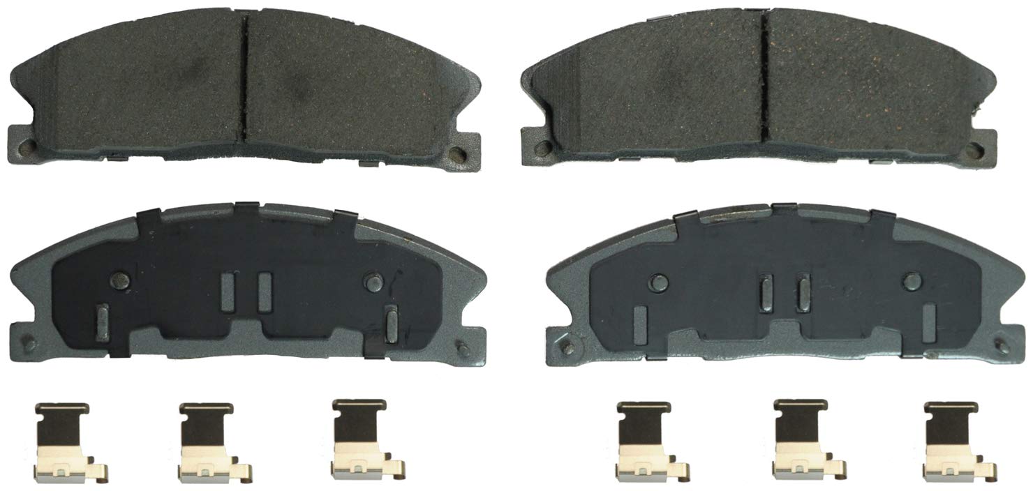 Wagner Brake ThermoQuiet QC1611 Ceramic Disc Brake Pad Set - View #10