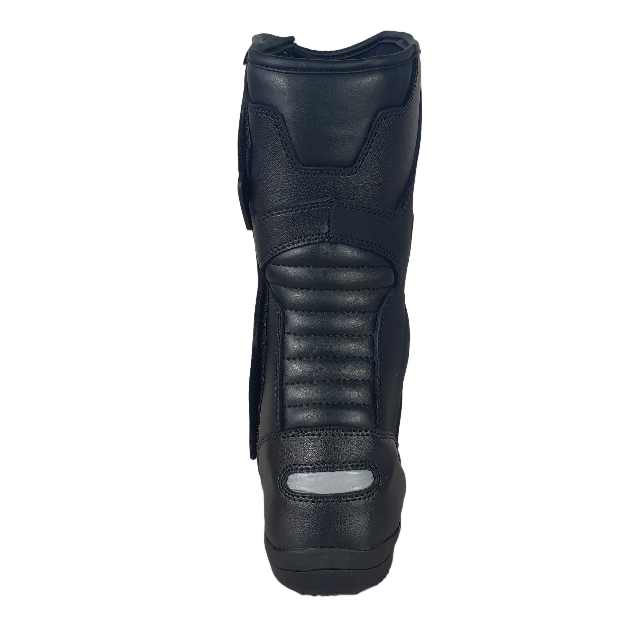 Bohmberg Viatos Bottes de moto Touring pour hommes, chaussures de motard robustes en cuir véritable