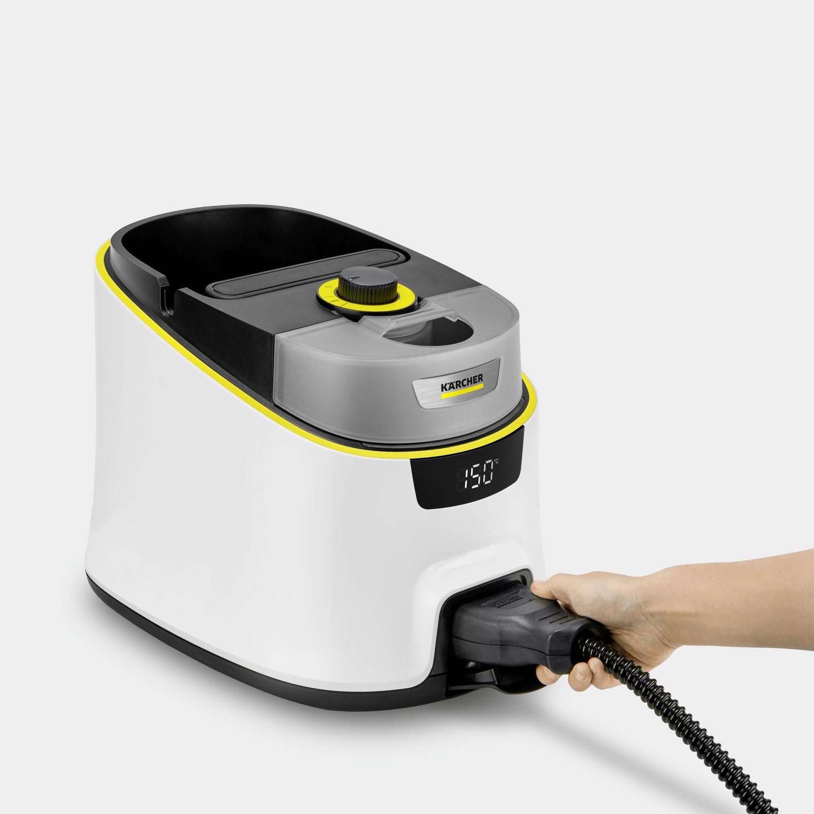 Kärcher Limpiador a vapor SC 5 Deluxe Signature Line, 4 bar, aprox. 130 m² de potencia de superficie, 2250 W de potencia calorífica, calentado en 3 minutos, con igual alfombra