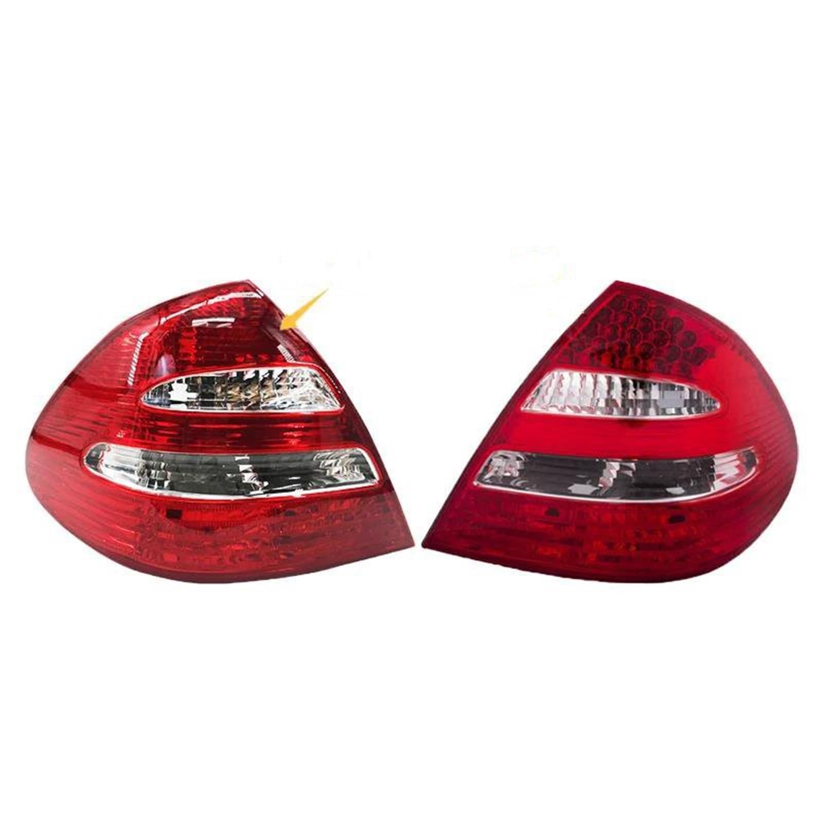 Luces Traseras Piloto Trasero Para Mercedes Para Benz W211 E200 E220 E240 E280 2002-2006 Luz Trasera Luces De Freno Intermitentes Y Posición Piloto Trasero Luz De Freno(Sin bombilla,Izquierda)
