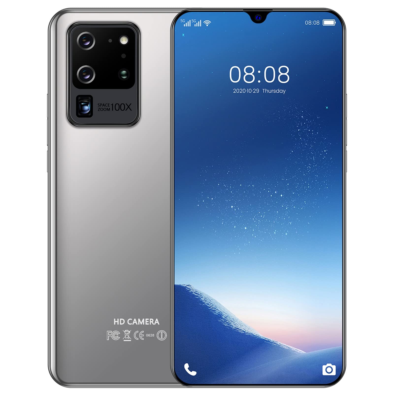 Amazon | スマートフォン本体 Android 11 2021NEWJUIL新狭額縁