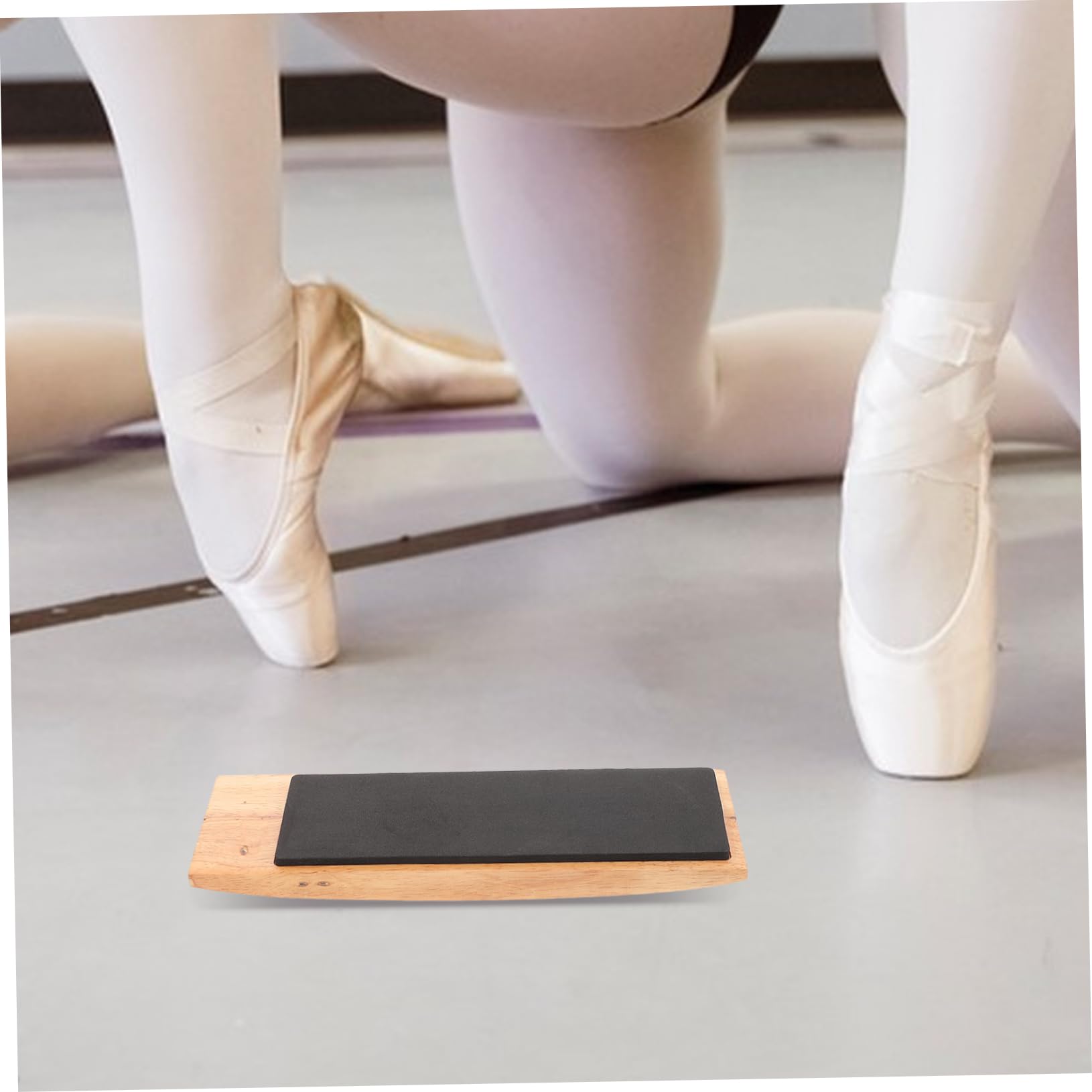 Planche Tournante d'Entraînement en Bois pour Danseurs de Ballet, Contrôle Vitesse Réglable, Portable