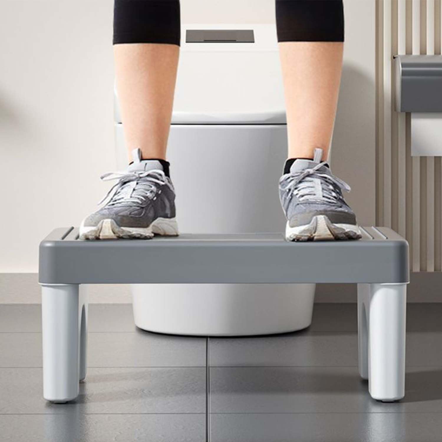 Sgabello Per Wc Ergonomico, Sgabello Da Toilette, Sgabello Da Bagno Fisiologico, Per Adulti Antiscivolo, Scientifico, Lenitivo Intestinale Previene Emorroidi, Costipazione, Flatulenza