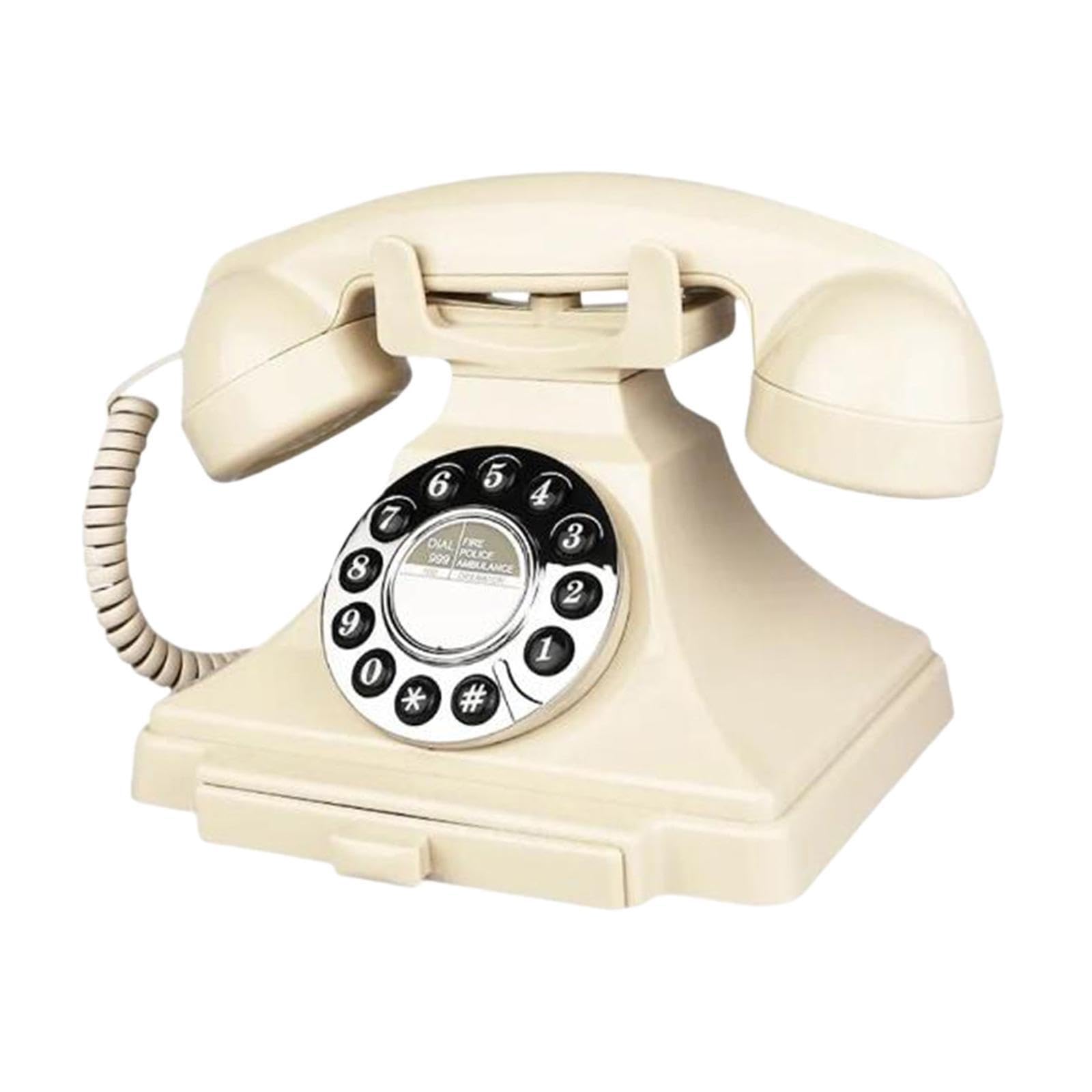 Libro degli ospiti audio creativo Registrazione telefonica Matrimoni e riunioni di famiglia Cattura messaggi al matrimonio Telefono fisso Modello, Bianco, 22.5x16.4x18 cm