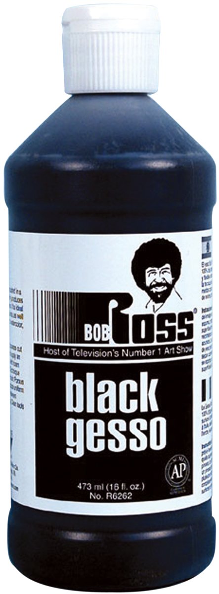 Things For You Black Bob Ross Gesso 16Oz