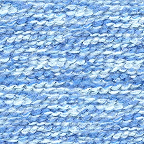 Image of Lion Brand Yarn Homespun Yarn, Soft Bulky Yarn for Knitting, Crocheting, and Crafting, 1 Pack, Delft