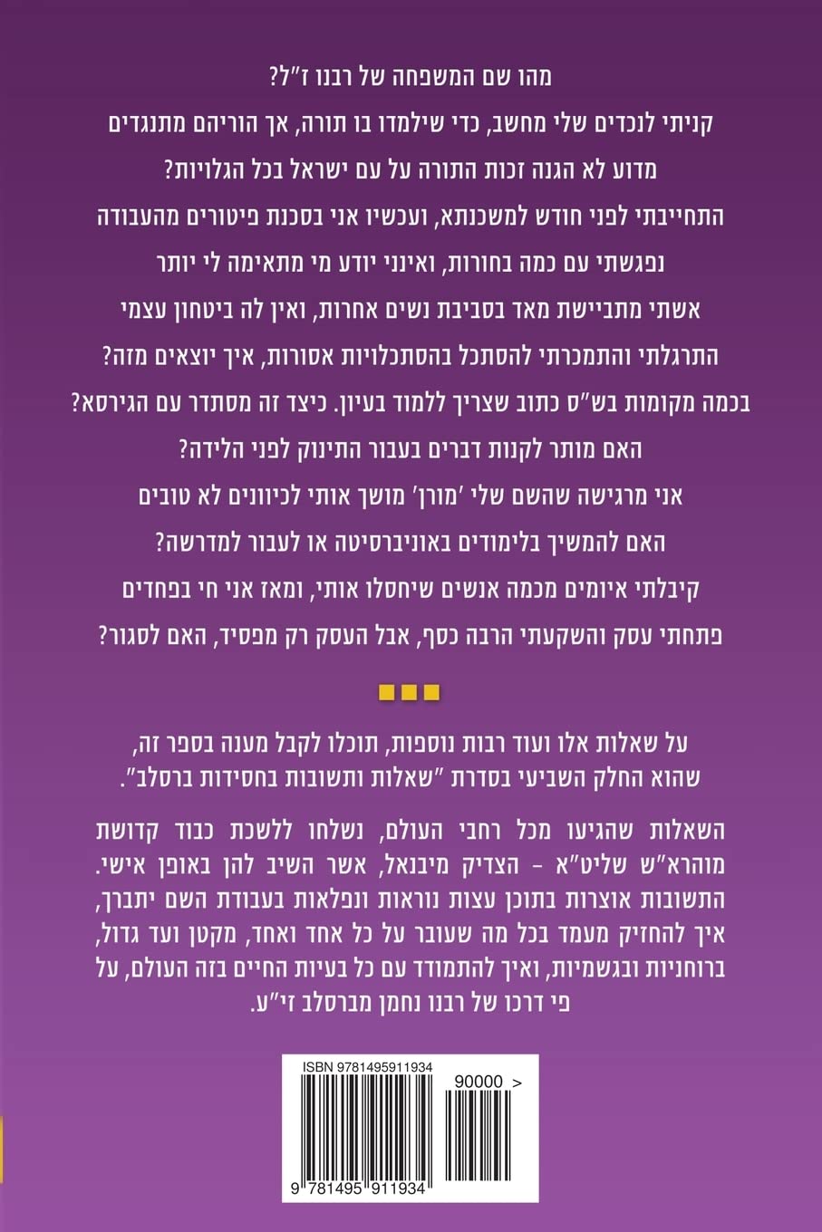 Breslov Responsa (Hebrew Volume 7)