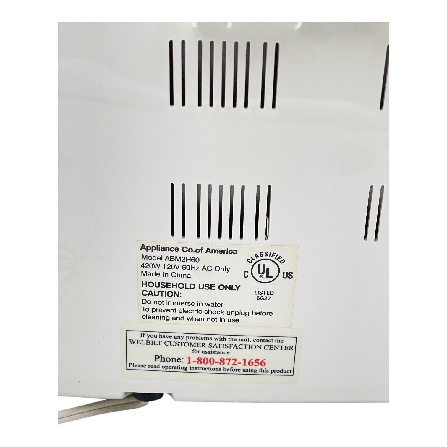 Kneading Blade Paddle for Welbilt Bread Machine Model ABM2H60 only