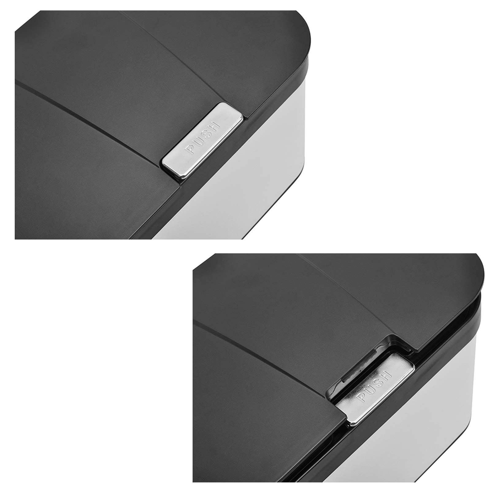 Compost Bin for Kitchen Countertop, Dullrout Compost Bucket Indoor