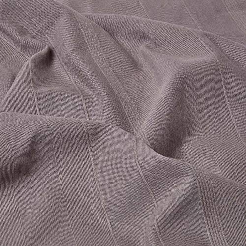 Homescapes Tagesdecke Rajput, dunkelgrau, Wohndecke aus 100% Baumwolle, 150 x 200 cm, Sofaüberwurf/Couchüberwurf in RIPP… – Bild 5