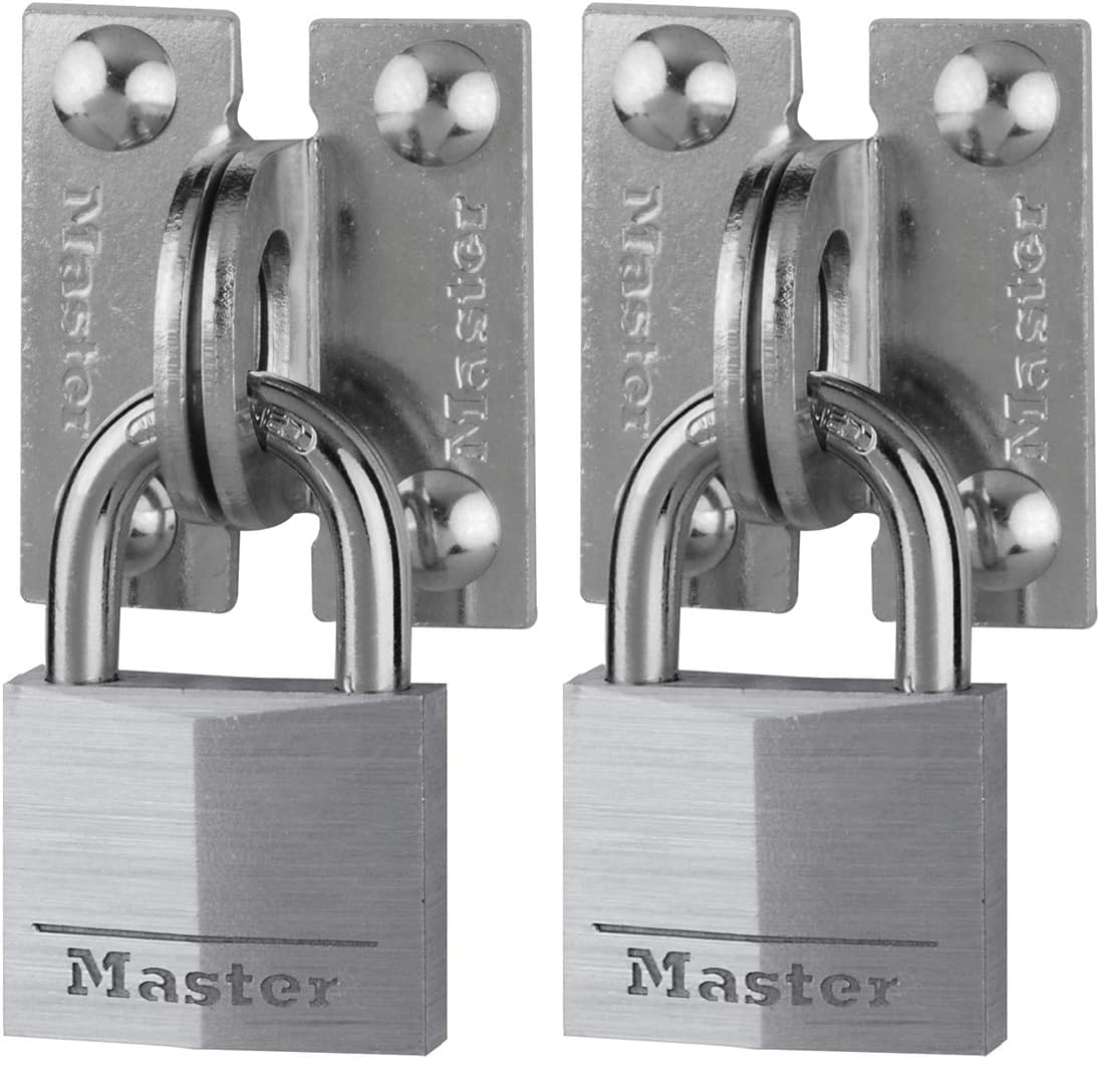 Cadenas à clé Master Lock et œillets droits 914060REURD