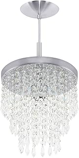 Lustre Pendente De Cristal Acrílico Manucrillic Magnifico - Produto 3 mais recomendado com 4.6 estrelas