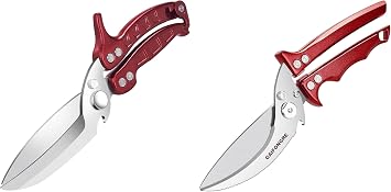 Heavy Duty Poultry Shears,Kitchen Shears for food Heavy Duty,Kitchen Scissors All Purpose,Rigid Bones,Chicken,Fish,Meat,Easily Separable for Thorough Cleaning,Dishwasher Safe.