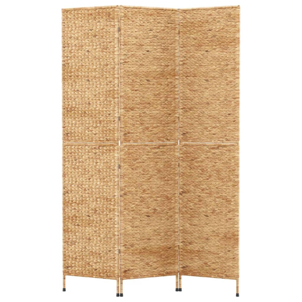 Paravent 3-TLG. 122 x 180 cm, giacinto d'acqua per interni, per soggiorno, camera da letto, cucina, ufficio
