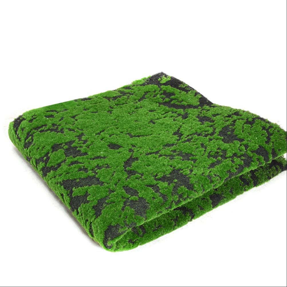 Artificial Moss Grass Carpet Durable Green Lawn Mat for Outdoor Decoration 1 * 1m, Ideal for Parties and Camping (426)
