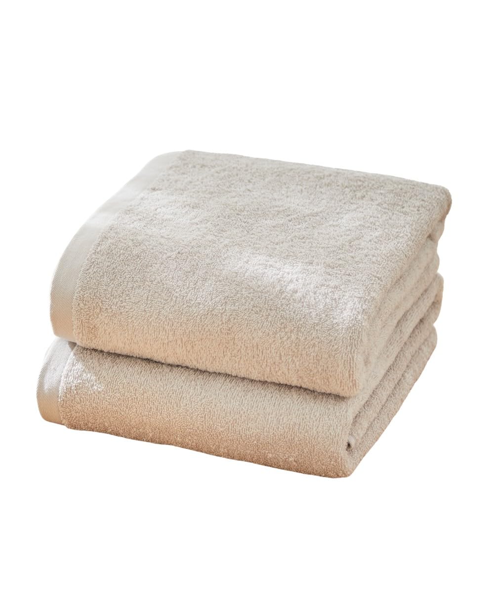 Amazon｜[ニッセン] バスタオル Dailycolor 【肌ざわりのいい中厚手