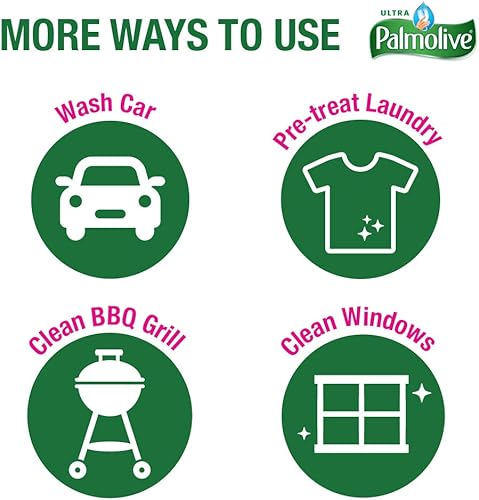 Miniatura 9 de Palmolive Jabón ultra líquido para platos, puro y transparente, 32.5 onzas líquidas