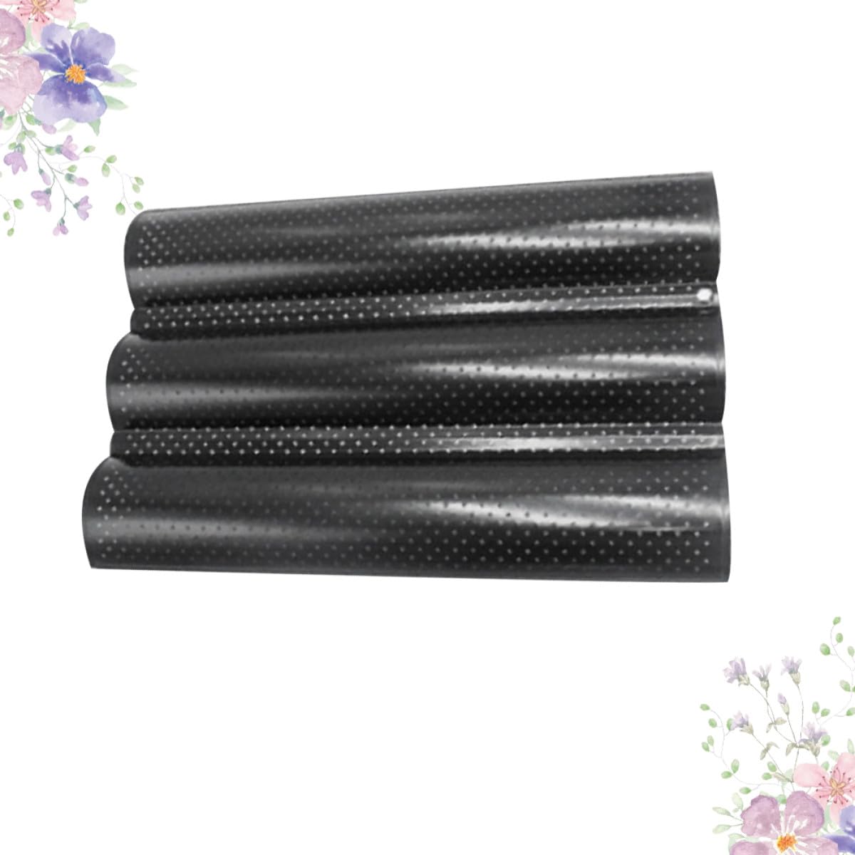 Homoyoyo Bandeja para Hornear Pan Francés con Ranuras Onduladas Molde de para Baguettes Accesorio de Cocina Resistente y Fácil de Limpiar