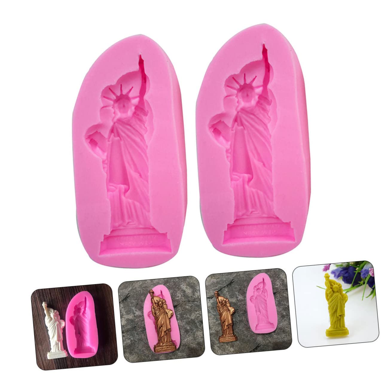 PLAFOPE 6pièces Moules Silicone Pour Pudding Et Glacée Moule Pour Bâtonnets De Fromage Et Lollipops Matériau Alimentaire Design Créatif Et Pratique