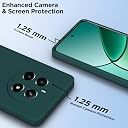 Pikkme Back Cover Camera Protection Shockproof Soft Matte Silicone Back for Realme Narzo 70x 5G / N65 / Realme 13/12/12X 5G/C65(Green) gallery image