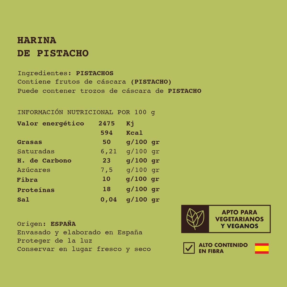 LALOLA1947 - Farine de pistache 1 kg