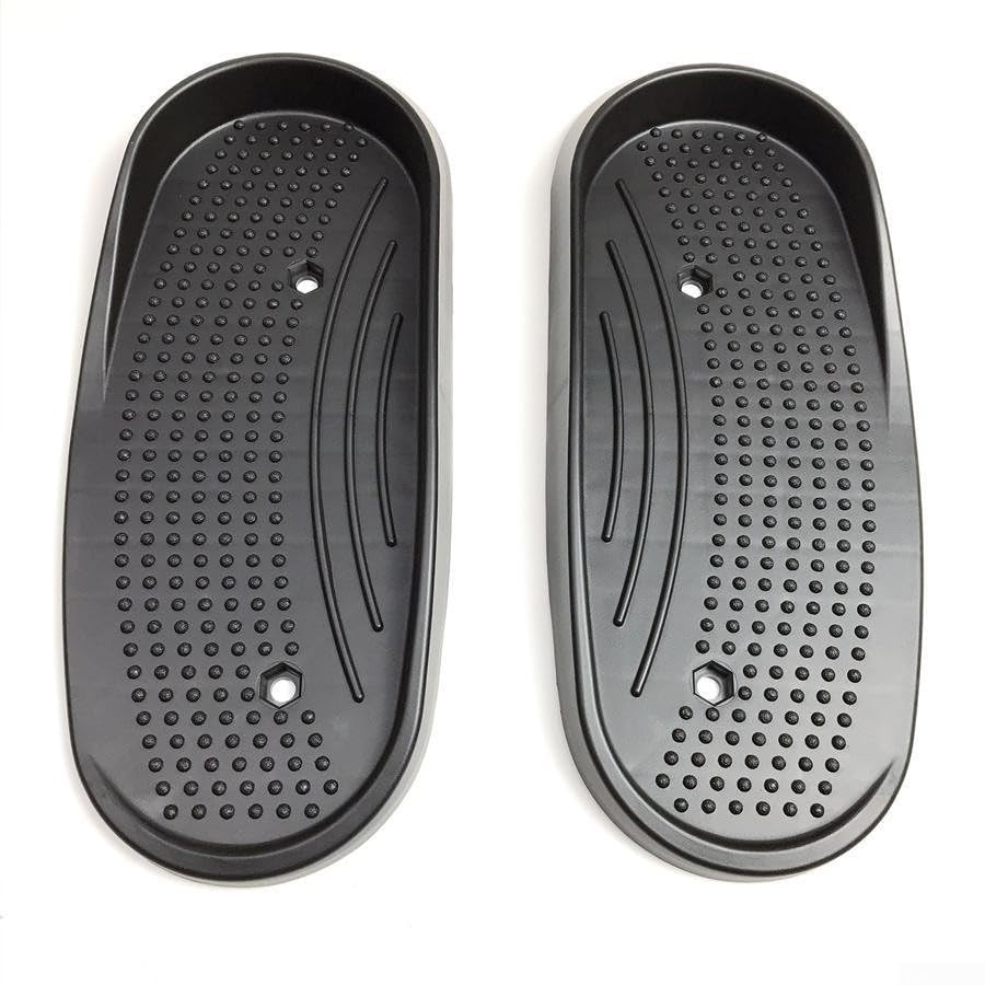 Pedali in plastica da 180 mm per cyclette stabili | Distanza tra i fori di 180 mm, fissaggio sicuro, guida stabile, compatibile con cross-trainer, aggiornamento della cyclette
