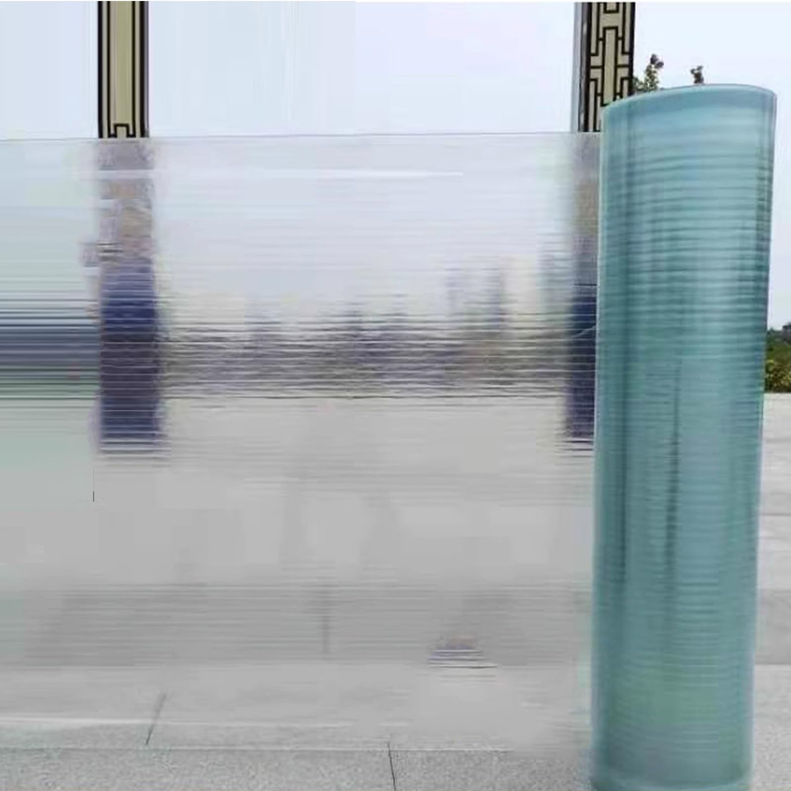 Feuille de polycarbonate transparente pour toiture de pergola et serre