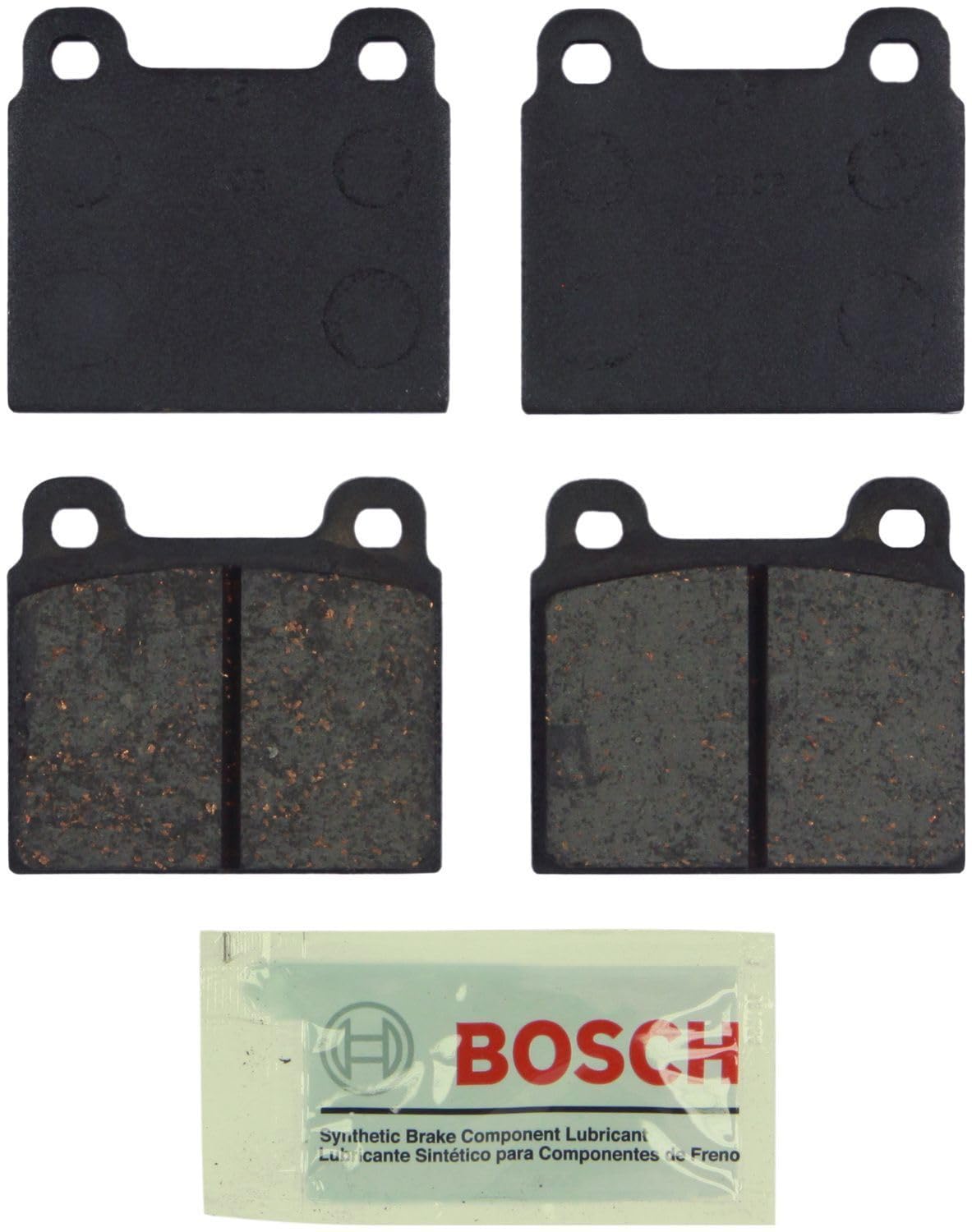 Bosch BE1324H Blue Disc Brake Pad Set with Hardware - FRONT — view 176