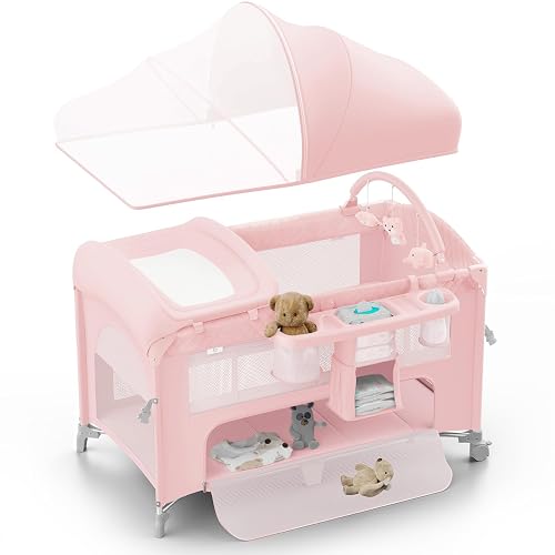 Obee Odee Baby Bassinet, Pack n Play, Bedside Crib Sleeper