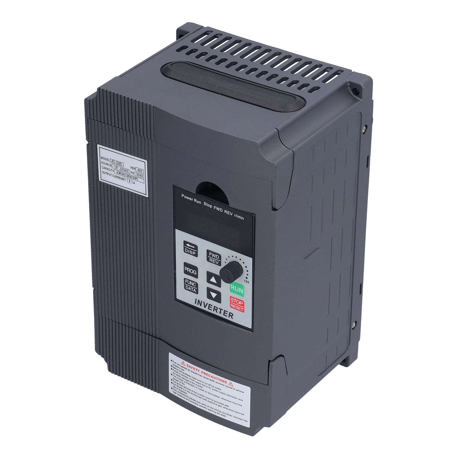 AT1-1500S 1,5kW AC 220V Universalfrequenz variabler Frequenz variabler Frequenzumrichter VFD für Drehstrommotor