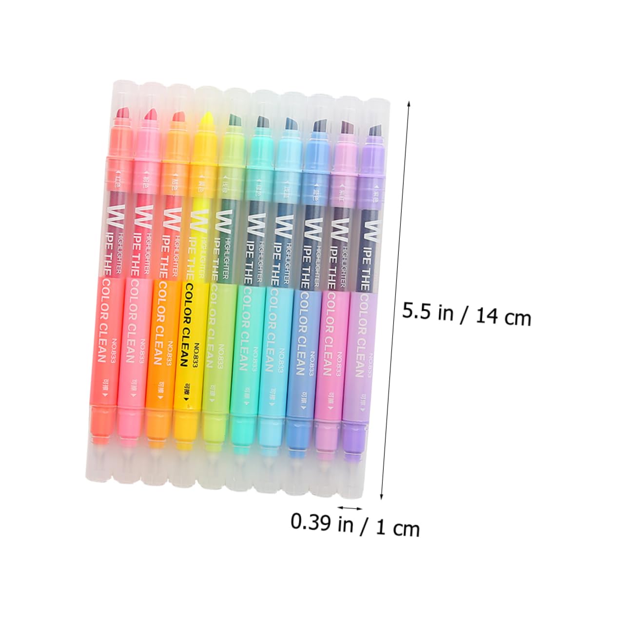 DOITOOL 3 Series Resaltador Borrable Bolígrafos Lindos Bolígrafos Borrables Fluorescente Rotulador Pluma De Escribir Papelería De Estudiantes Iluminador Líquido Pastel 10 Piezas X 3