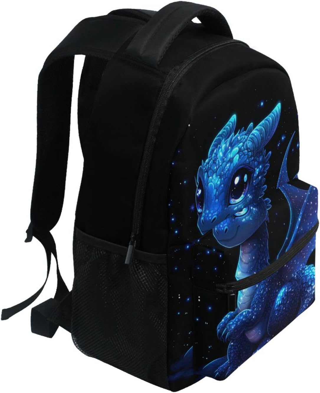 Dragon Cartoon big kids backpacks for school with big book bags for child