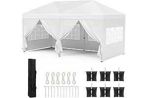 10' x 20' 6-Wall Pop-Up Tent
