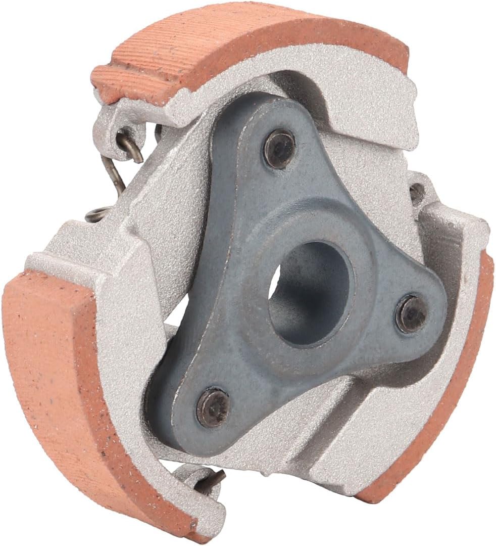 3 Shoes Centrifugal Clutch Pad No Keyway with 3 Springs Replace for 2 Stroke 43cc 47cc 49cc Mini Pocket Pit Dirt Bike Crosser ATV Quad Coolster Taotao Orion 49cc Pocket Bike 50cc Coolster Pit Bike Red