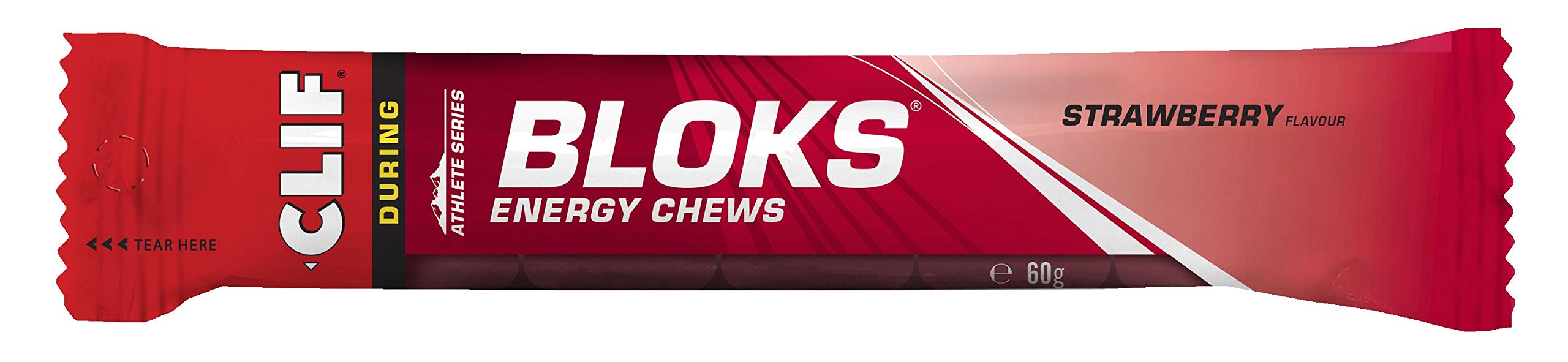 Clif Bloks Strawberry Sports Supplements, 60 g