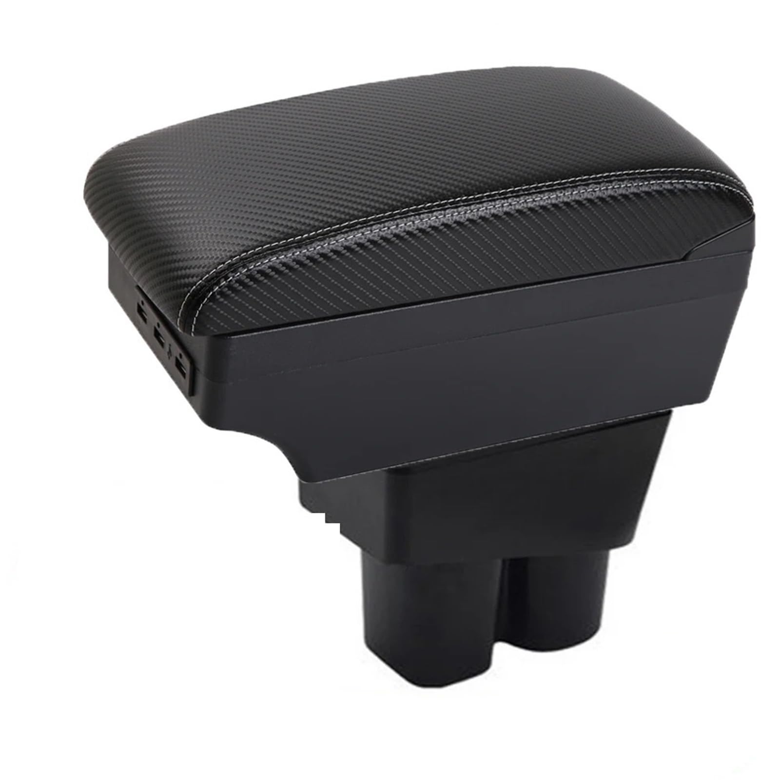 BYHGFDEA Armrest Storage Box For City Car Armrest Auto Storage Box Bracing Heighten Interior Details Retrofit Part