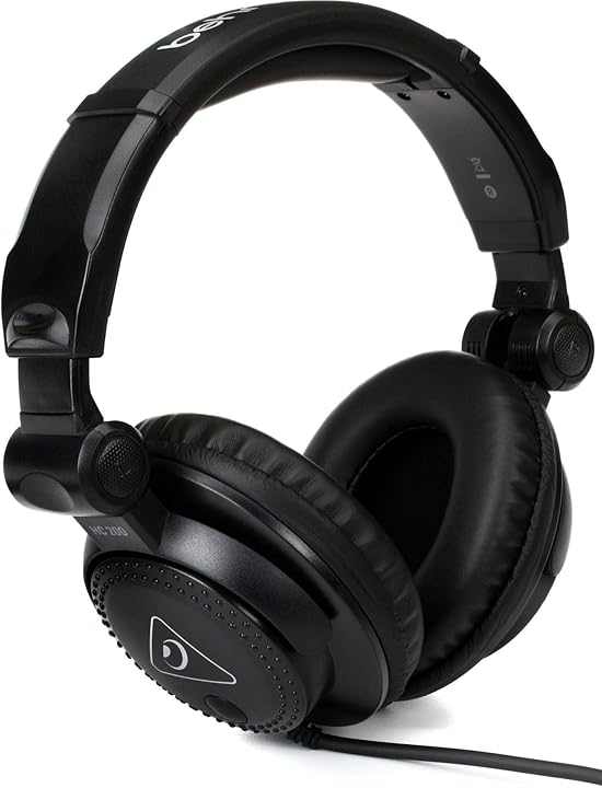 Behringer HC200 Yeni Nesil Profesyonel DJ Kulaklık, Standart, Standart