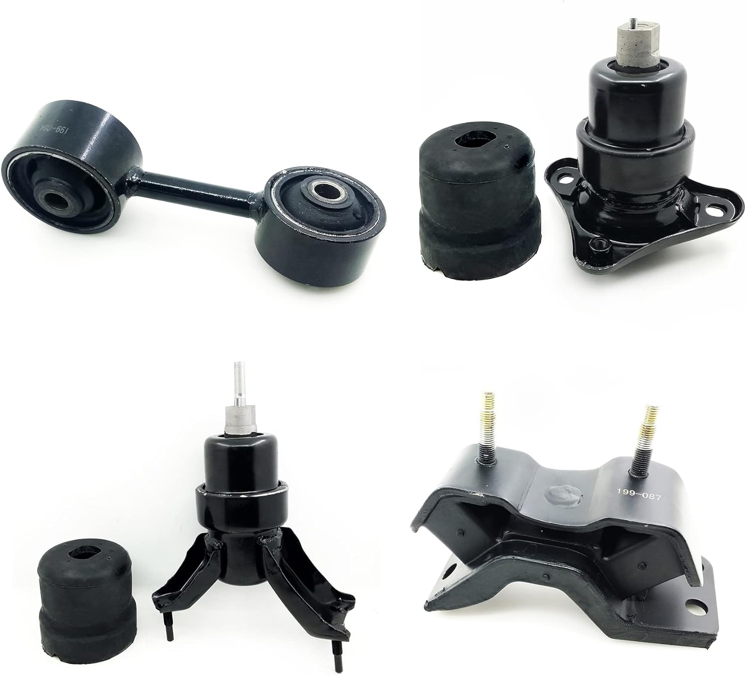 Engine Motor Transmission Mount Kit for 1992 1993 1994 1995 1996 Toyota Camry 2.2L 2164CC l4 Automatic 12363-74120 12361-74253