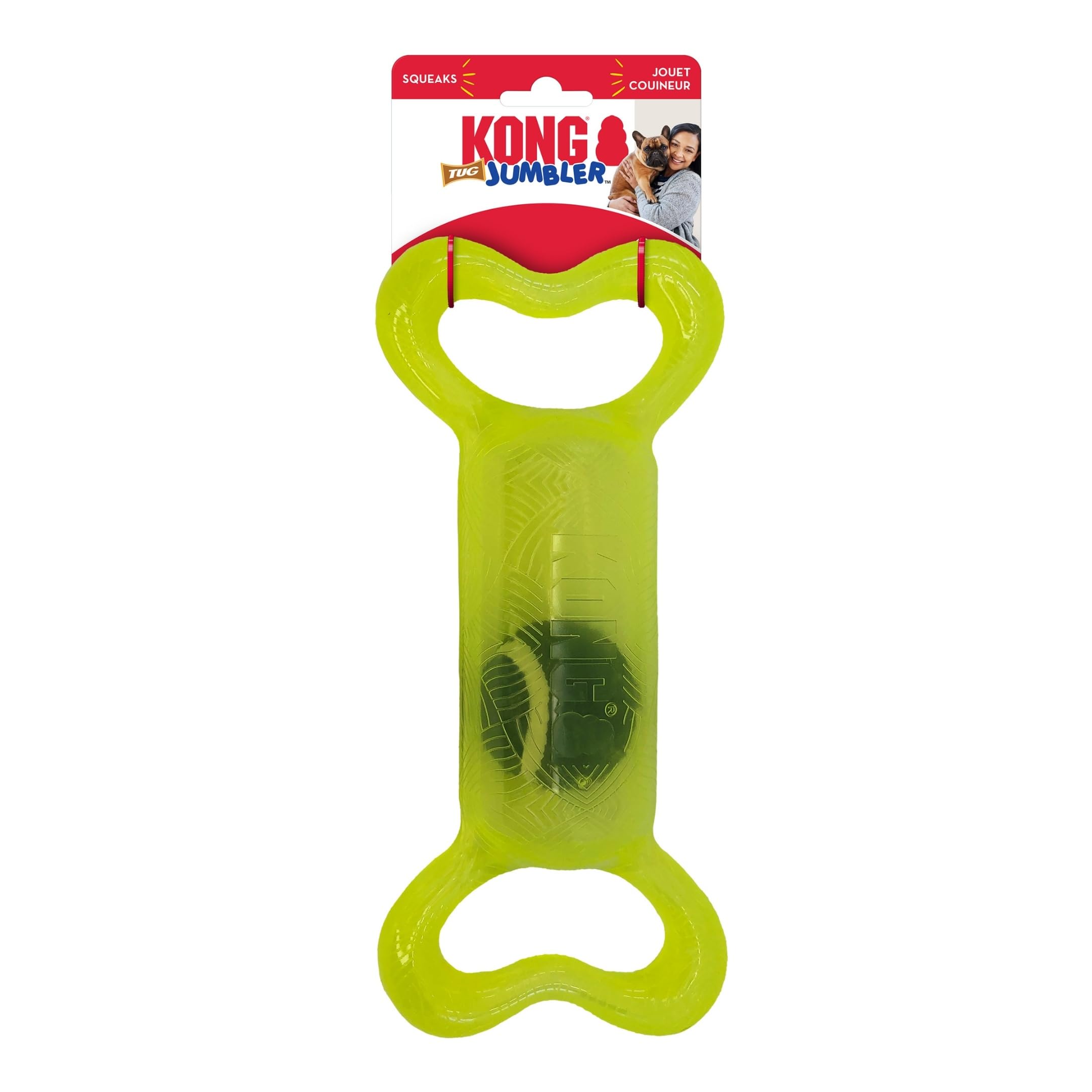 KONG Company 38750943: Jumbler Tug Dog Toy, Sm/Md
