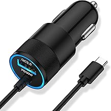 Pixel Fast Car Charger Adapter for Google Pixel 10, 9a, 9, 10 9 Pro XL Fold, 8 7 6 Pro 5 4 3 2 XL 8a 7a 6a, iPhone 16 15 Pro Max Plus, Samsung S24 S23 S22 Ultra FE Plus 5G, Type C 3.1 Ft Cable