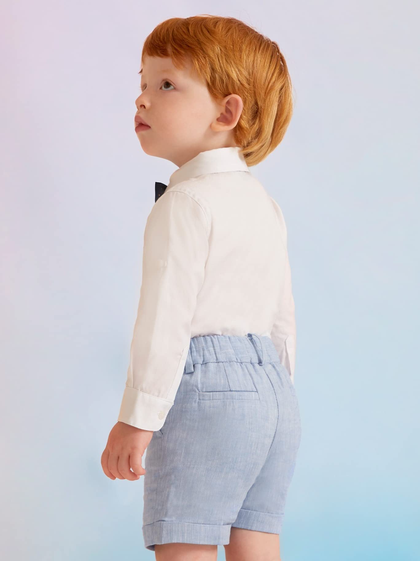 Abel & Lula Bermuda Mischung für Baby - Jungen Hellblau