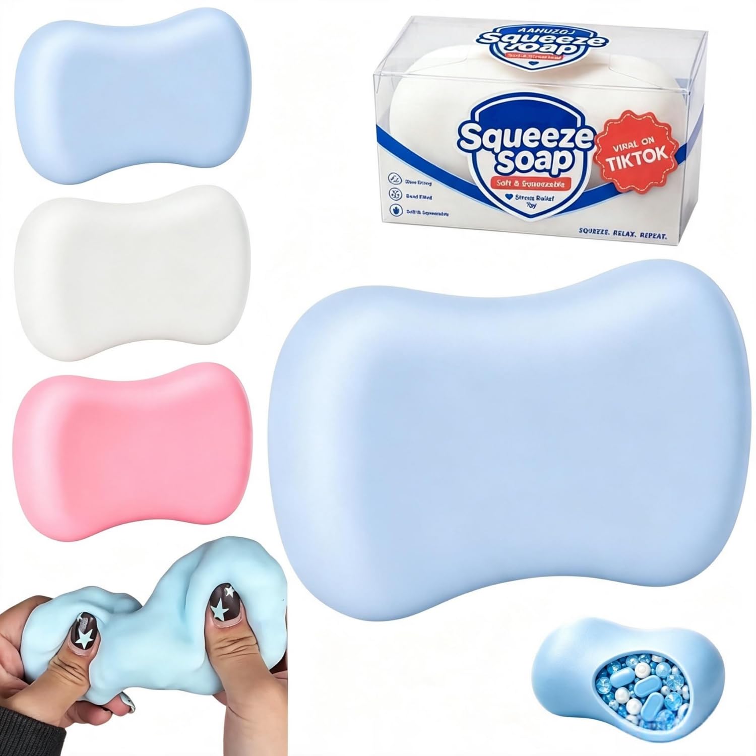 Crunchy Soap Squishy Asmr Stress Ball — image 1